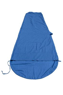 BASICNATURE BAUMWOLLINLETT (Mumienform royalblau)