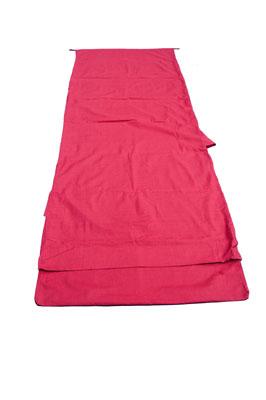 BASICNATURE BAUMWOLLINLETT (Deckenform bordeaux)