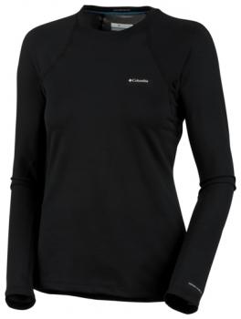  Columbia WOMEN'S BASELAYER HEAVYWEIGHT LS TOP (black)