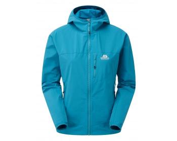 Mountain Equipment WMNS ECHO HOODED JACKET (Tasman Blue)