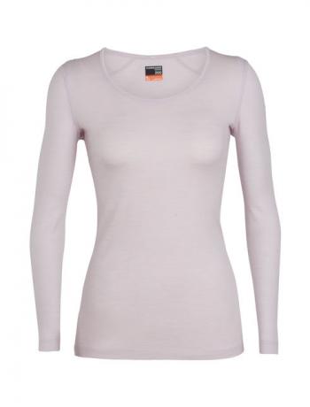 Icebreaker WMNS 200 OASIS LS SCOOP (BLUSH HTHR)