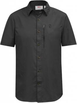 Fjällräven ABISKO HIKE SHIRT SS MEN (dark grey)