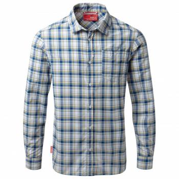 Craghoppers NosiLife PROSPECT LS SHIRT MEN (deep blue combo)