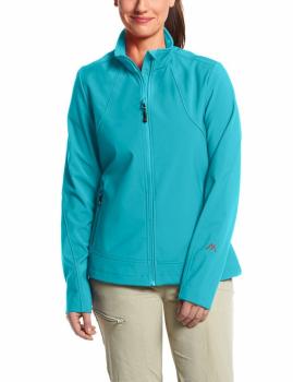 Maier Sports NITA WOMEN SOFTSHELLJACKE (scuba blue)