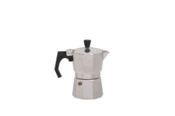 BASICNATURE ESPRESSO MAKER 'BELLANAPOLI' (3 Tassen Alu natur)