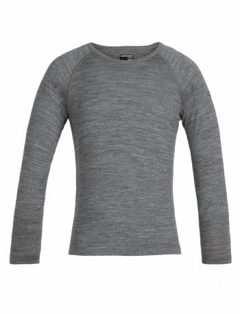 Icebreaker KIDS 200 OASIS LS CREWE (grey heather)