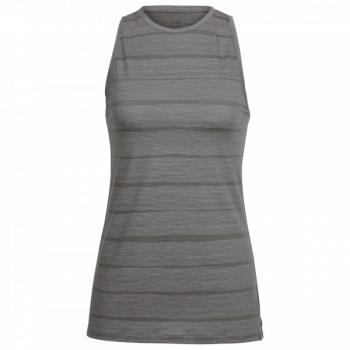 Icebreaker WMNS ARIA SLEEVELESS COMBED LINES (Metal/Snow)