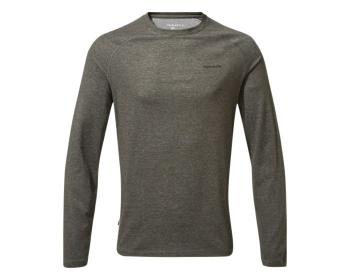 Craghoppers NosiLife BAYAME LS SHIRT MEN (black pepper marl)
