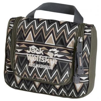 Jack Wolfskin KIDS WASHROOM (green navajo)