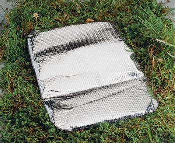 BASICNATURE SITZKISSEN, ALU-PE