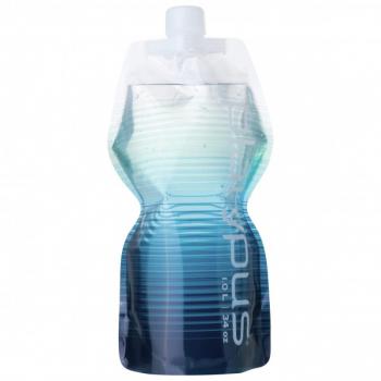 Platypus SOFT BOTTLE 1.0 Liter mit Drehverschluss (stripe blau)