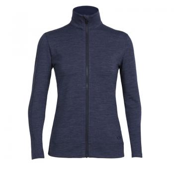 Icebreaker  WMNS DIA LS ZIP (Fathom HTHR/Fathom HTHR)