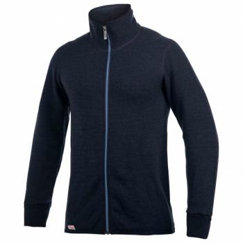 Woolpower FULL ZIP JACKET 400 (dark navy/nordic blue)