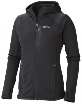 Marmot WM'S POWER STRETCH HOODY (black)