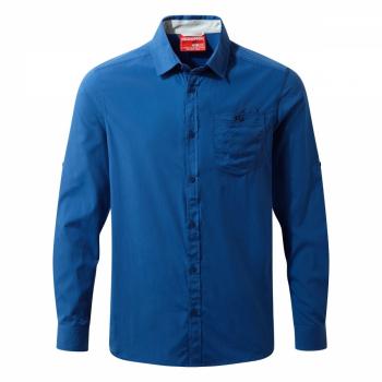 Craghoppers NosiLife TATTON LS SHIRT (deep blue)