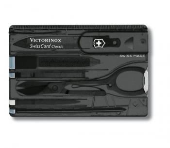 Victorinox SWISSCARD CLASSIC (schwarz transp.)