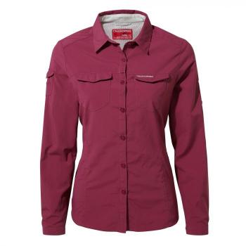 Craghoppers NosiLife ADVENTURE LS SHIRT WOMEN (amalfi rose)