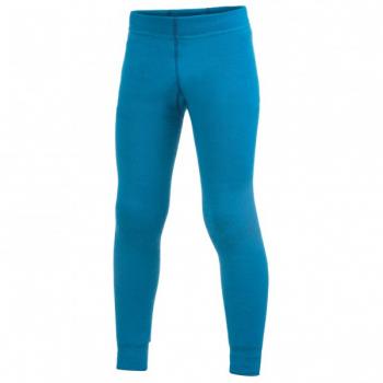 Woolpower KIDS LONG JOHNS 200  (dolphin blue)