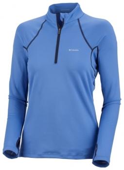  Columbia WOMEN'S BASELAYER HEAVYWEIGHT LS 1/2 ZIP (imperial)