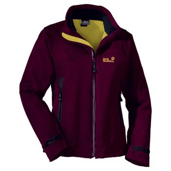 Jack Wolfskin SOLITUDE JACKET WOMEN (dark berry)