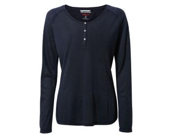 Craghoppers NosiLife KAYLA LS TOP WOMEN (blue navy)