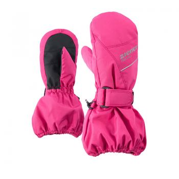 Ziener LOMODI AS MITTEN GLOVE JUNIOR (pop pink)