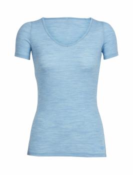 Icebreaker  WMNS SIREN SS SWEETHEART (Mist Blue Hthr)