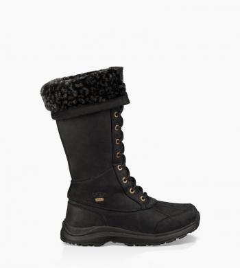 Ugg WOMEN'S ADIRONDACK TALL III LEOPARD (black)