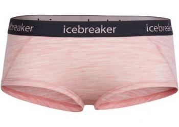 Icebreaker  WMNS SPRITE HOT PANTS  (Soft Pink Hthr/Stealth)