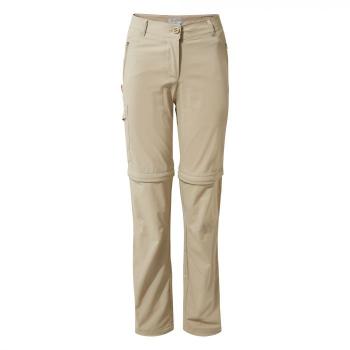Craghoppers NosiLife PRO II CONVERTIBLE TROUSERS WOMEN (mushroom)