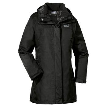Jack Wolfskin GRACEFIELD COAT WOMEN (black)