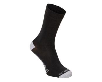 Craghoppers NosiLife TRAVEL SOCKE MEN DOPPELPACK (charcoal/seal grey marl)