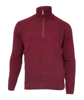 Ivanhoe of Sweden GUDMAR HALF ZIP (rumba red)