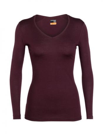 Icebreaker WMNS 200 OASIS LS V (VELVET)