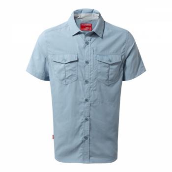 Craghoppers NosiLife ADVENTURE SS SHIRT MEN (fogle blue)