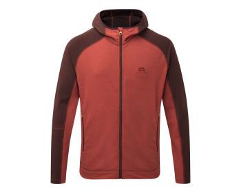 Mountain Equipment FLASH HOODED JACKET  (Henna/Dk Choc)