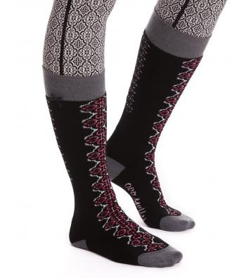 Odd Molly DEEP SNOW SOCK (black multi)