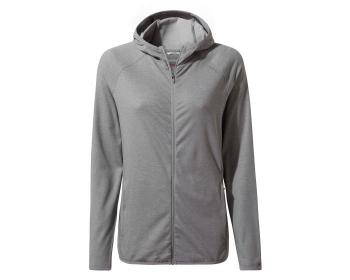 Craghoppers NosiLife NILO HOODED TOP WOMEN (cloud grey marl)