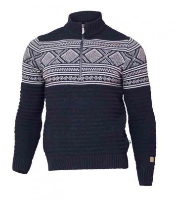 Ivanhoe of Sweden MATTIS HALF ZIP (navy)