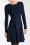 We Norwegians FJORD FLARED DRESS WOMEN (navy fjord)