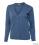 Ivanhoe of Sweden CASHWOOL CARDIGAN W (steel blue)