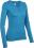 Icebreaker Wms OASIS LS HENLEY STRIPE (Cruise)
