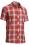Icebreaker MENS DEPARTURE SS SHIRT PLAID (Clay)