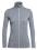 Icebreaker  WMNS DIA LS ZIP  (Gritstone HTHR/Snow/Gritstone HTHR)