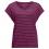 Jack Wolfskin TRAVEL STRIPED T W (wild berry stripes)