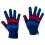 Jack Wolfskin CROSS KNIT GLOVES KIDS (royal blue)