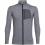Icebreaker MENS MOMENTUM LS ZIP (Midnight Navy/Snow HTHR/Monsoon)