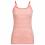 Icebreaker WMNS SIREN CAMI (Fawn HTHR/Snow/Stripe)