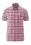 Maier Sports MATS SS HEMD MEN (red/blue check)