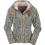 Almgwand STEINTALSPITZE Wollstrickjacke (natur)